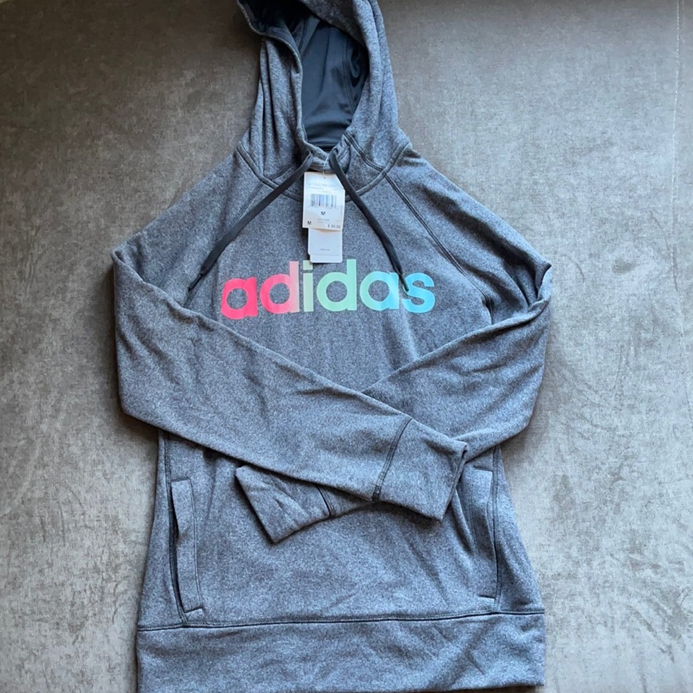 Adidas, Gray, Size M